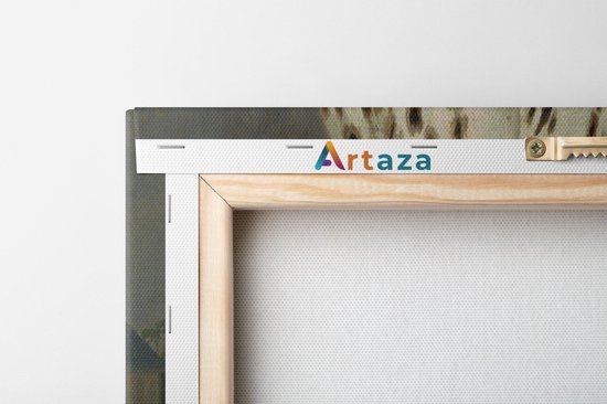 Artaza Toile Peinture Le Cheval Pied - Paulus Potter - 80x100 - Groot - Art - Impression sur Toile