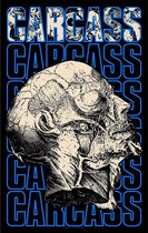 Carcass - Necro Head - Textiel postervlag