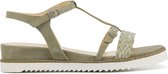 Softwaves Sandalen Vrouwen - 74243 - Maat 36 - Groen