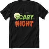 Halloween T-Shirt | Horror Liefhebber Kleding Kado Heren / Dames | Perfect Weerwolf , Monster , Vleermuis en Pompoen Cadeau Shirt | Grappige Zinnen, Spreuken en Teksten | Maat S