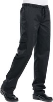 Pantalon de chef Chaud Devant - Baggy - coupe ample - noir - taille L - 126