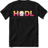 HODL Saitama T-Shirt | Saitama Inu Wolfpack Crypto Ethereum kleding Kado Heren / Dames | Perfect Cryptocurrency Munt Cadeau Shirt Maat S