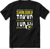 Tokyo - Shibuya | TSK Original & vintage | T-Shirt Heren - Dames | Geel | Perfect Cadeau Shirt | Grappige Spreuken - Zinnen - Teksten | Maat XXL