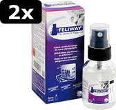 2x - FELIWAY SPRAY 20ML