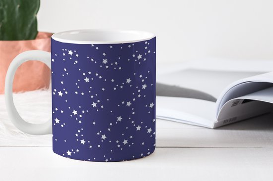 Tasse - Tasse à café - Étoiles - Motif - Voyage spatial - Voyage