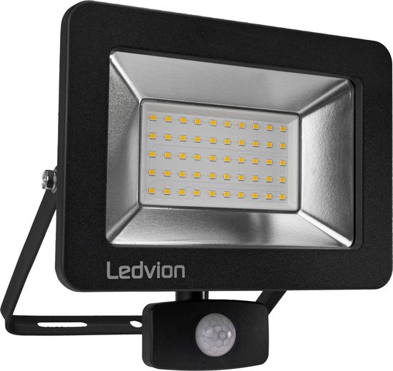 verlamming toegang Gaan Ledvion Osram LED Breedstraler met Sensor 50W – 4000K - Quick Connector - 5  Jaar garantie | bol.com