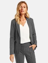 GERRY WEBER Dames Blazer met klein pied-de-poule motief