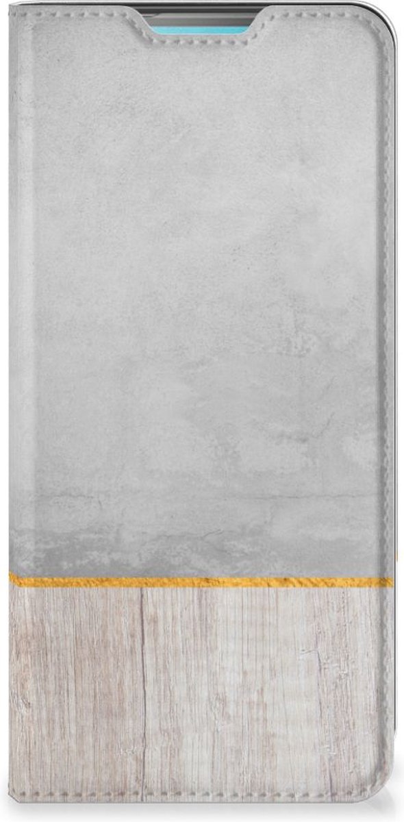 Samsung Galaxy A53 Book Wallet Case Wood Concrete