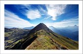 Walljar - Monte Lodin - Muurdecoratie - Poster met lijst