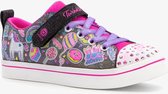 Skechers Twinkle Sparkle Rayz sneakers lichtjes - Zwart - Maat 33