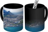 Magische Mok - Foto op Warmte Mok - Kaapstad - Zuid afrika - Afrika - 350 ML - Uitdeelcadeautjes