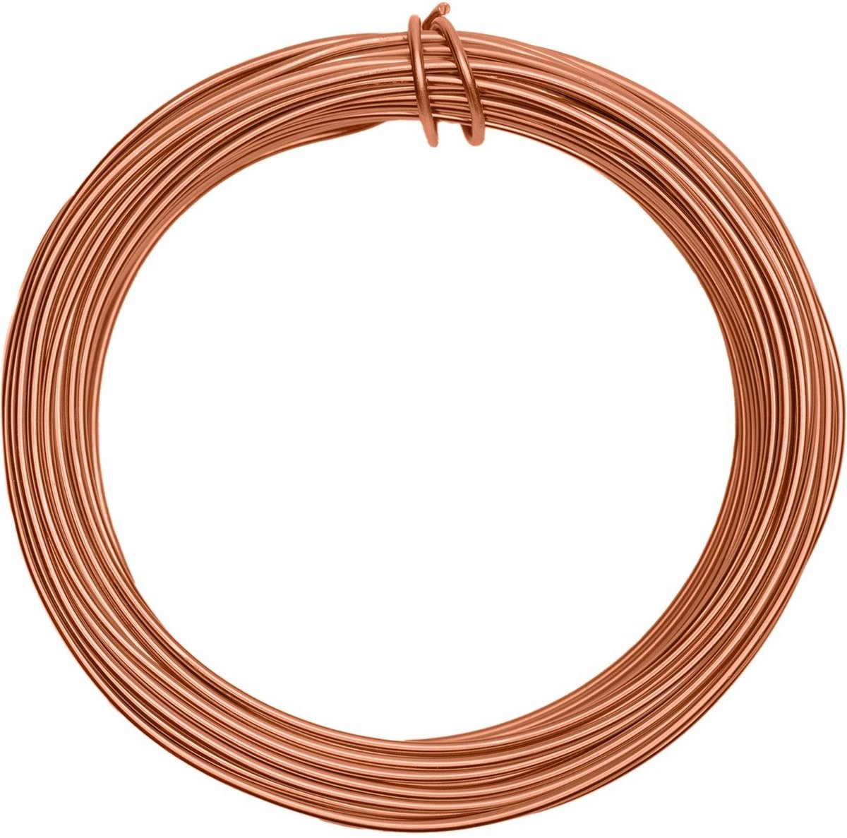 Vaessen Creative Aluminium Draad - 2,5mm - ±37m - 500g - Oranje koper
