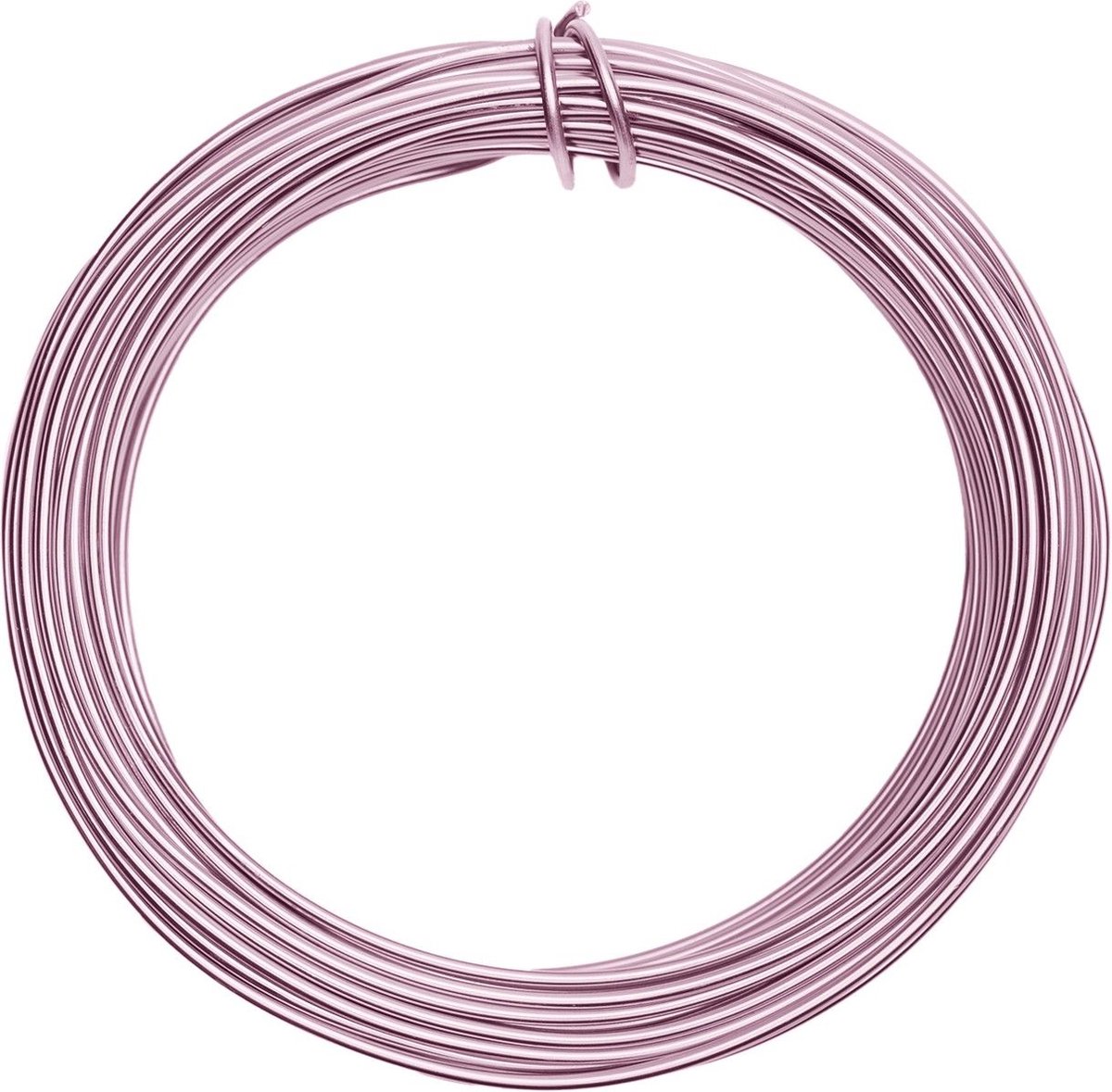 Vaessen Creative Aluminium Draad - 2,5mm - ±37m - 500g - Roos