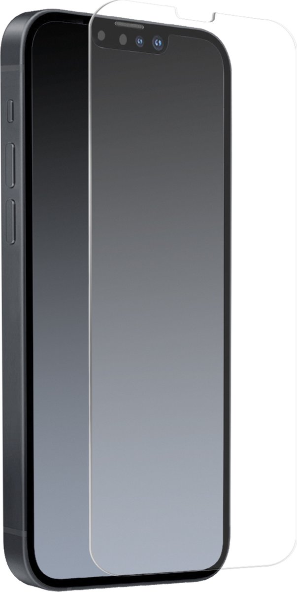 SBS High Resistant Gehard Glas Ultra-Clear Screenprotector voor Apple iPhone 13 - Zwart