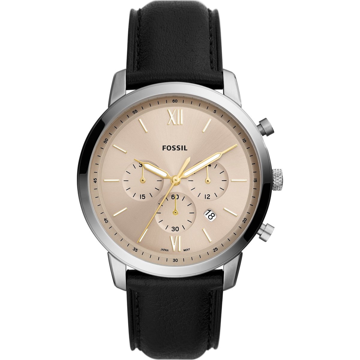Fossil Neutra FS5885 Herenhorloge - 44 mm