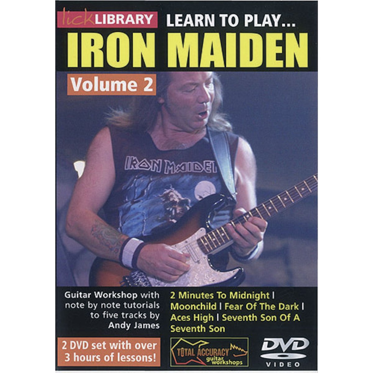Roadrock International Lick Library - Iron Maide 2 Learn to play (gitaar), DVD - DVD / CD / Multimedia: I - L