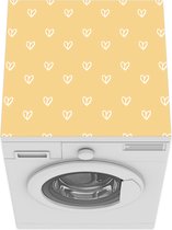 Wasmachine beschermer - Wasmachine mat - Hart - Valentijn - Romantisch cadeau - Patronen - 60x60 cm - Droger beschermer