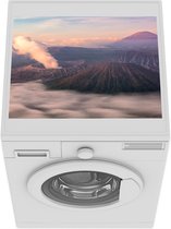 Wasmachine beschermer mat - Azië - Indonesië - Vulkaan - Breedte 55 cm x hoogte 45 cm