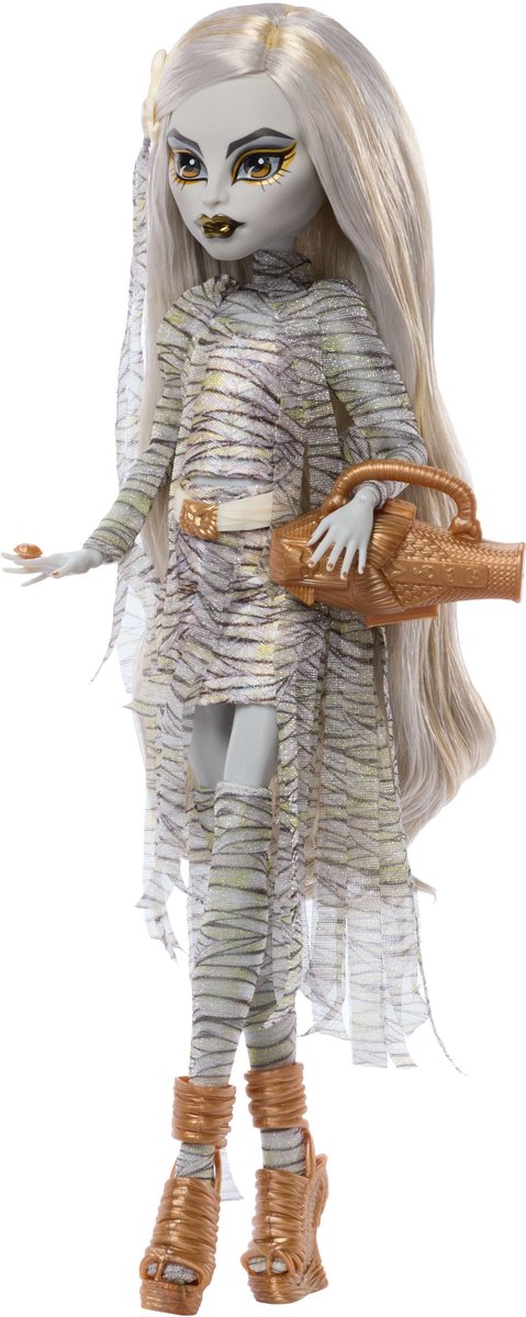 Monster High Universal Monsters La Momia Pop Goud Kinderen — afbeelding 3