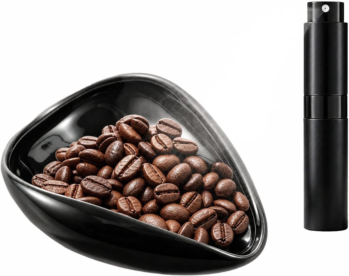 Doseerbeker voor koffiebonen, koffiemaatbeker met spuitfles, doseerbeker voor koffiebonen en spuitfles, doseerdienblad, maatlepels voor thee koffie liefhebbers
