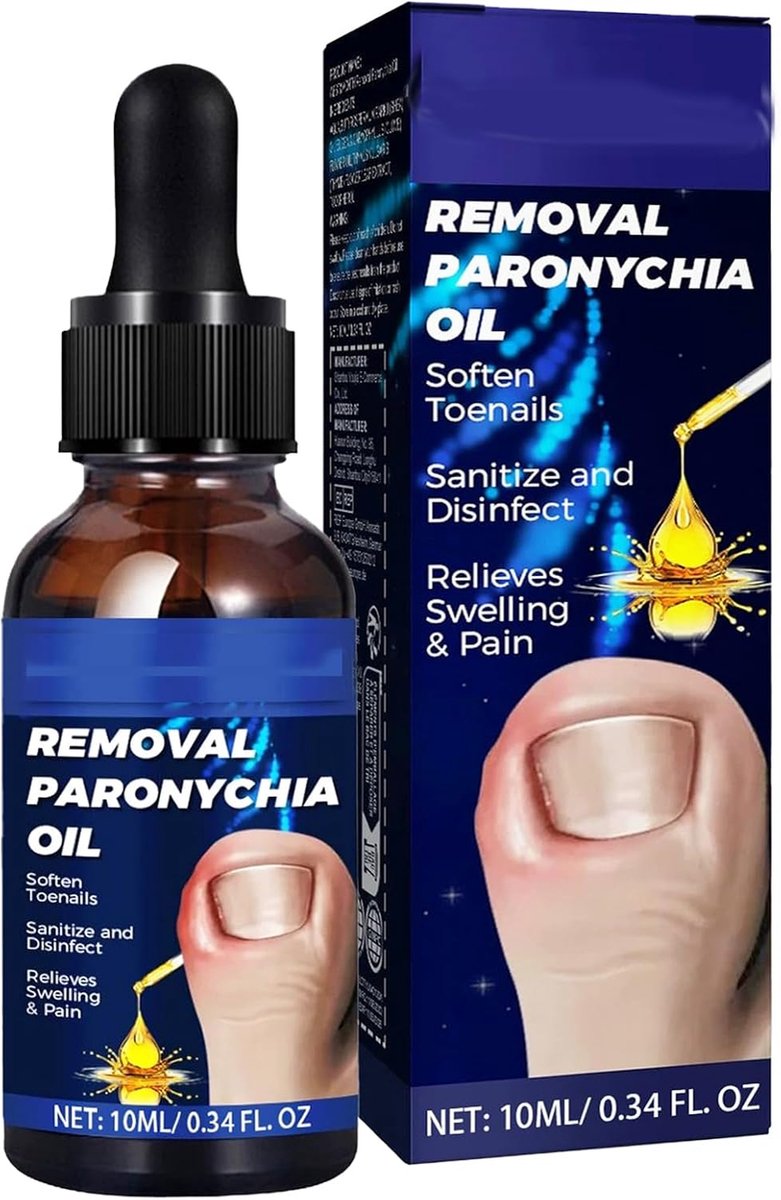 Nagelverzorgingsolie 10 ml Nagelverzorging Ingegroeide teennagels Cuticle Oil Anti Paronychia Relief Oil Verzorgingsolie voor teennagels Nagelverzachter Teennagel- en vingernagelreparatie voor beschad