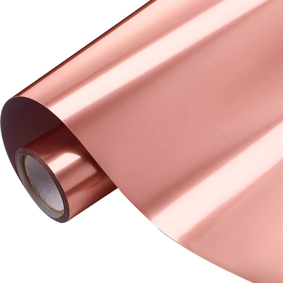 Textil, 30.5cm x 152cm Flex Plotter-Textiel voor Bijknippen en Silhouette Cameo, Gebruikt in DIY T-shirt en andere stoffen, Gemakkelijk te Knippen en Onkruid (Rosé Goud)