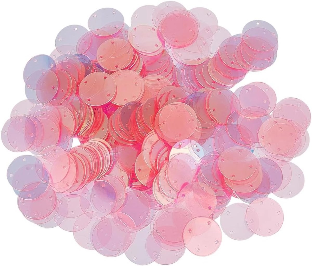 Pailletten Plastic Glanzende Glitters Paillettes Lichtgewicht Crafting Losse 4 Gaten Versiering Pailletten Voor Breien Naaien Kleding Bruiloft Diy