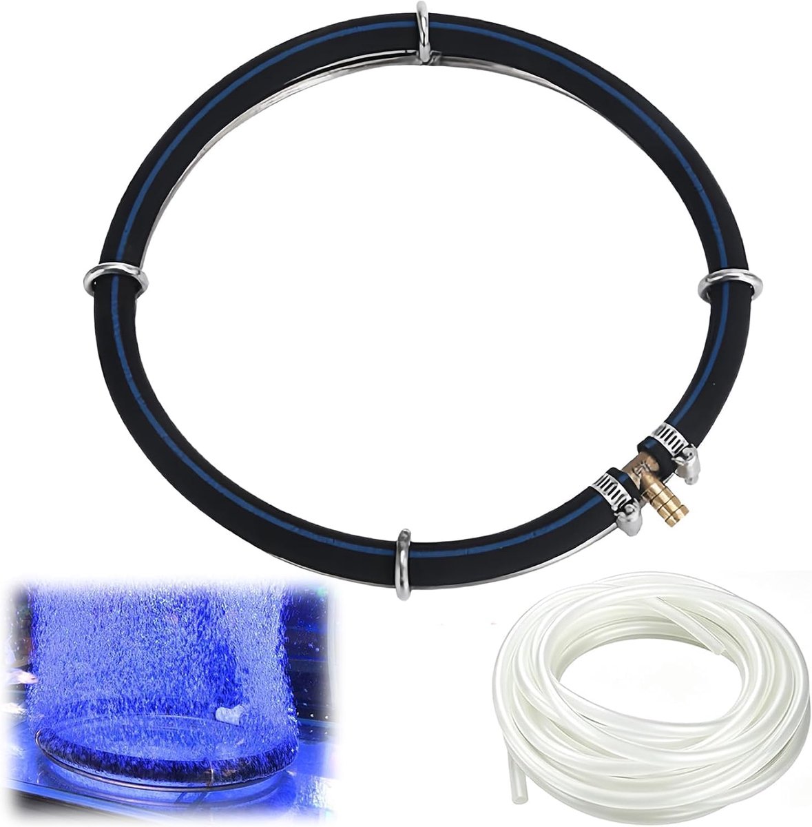 Vijverbeluchter 35 cm - Buisdiameter 8 mm - Hoge zuurstofverrijking - Verbeter waterkwaliteit - ShopVlot