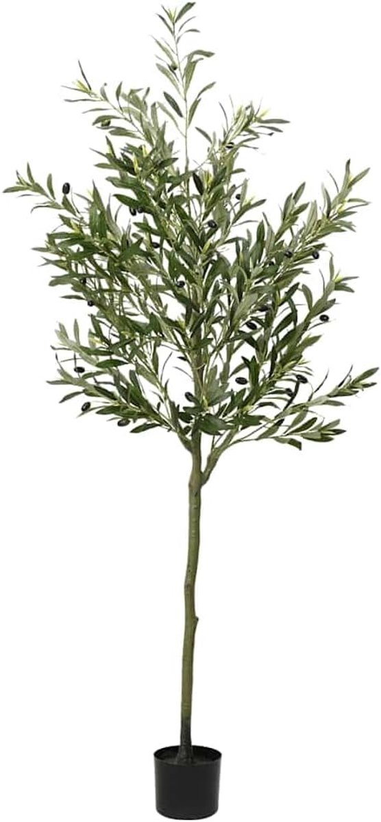 Kunstmatige olijfboom, 700 bladeren, 180 cm, groen