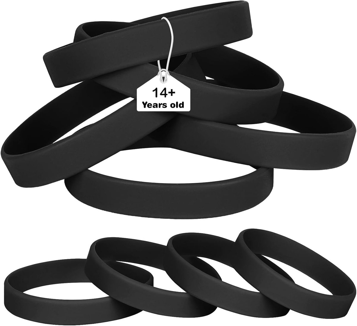 Siliconen armbanden, rubberen armbanden voor feestsets voor heren en dames