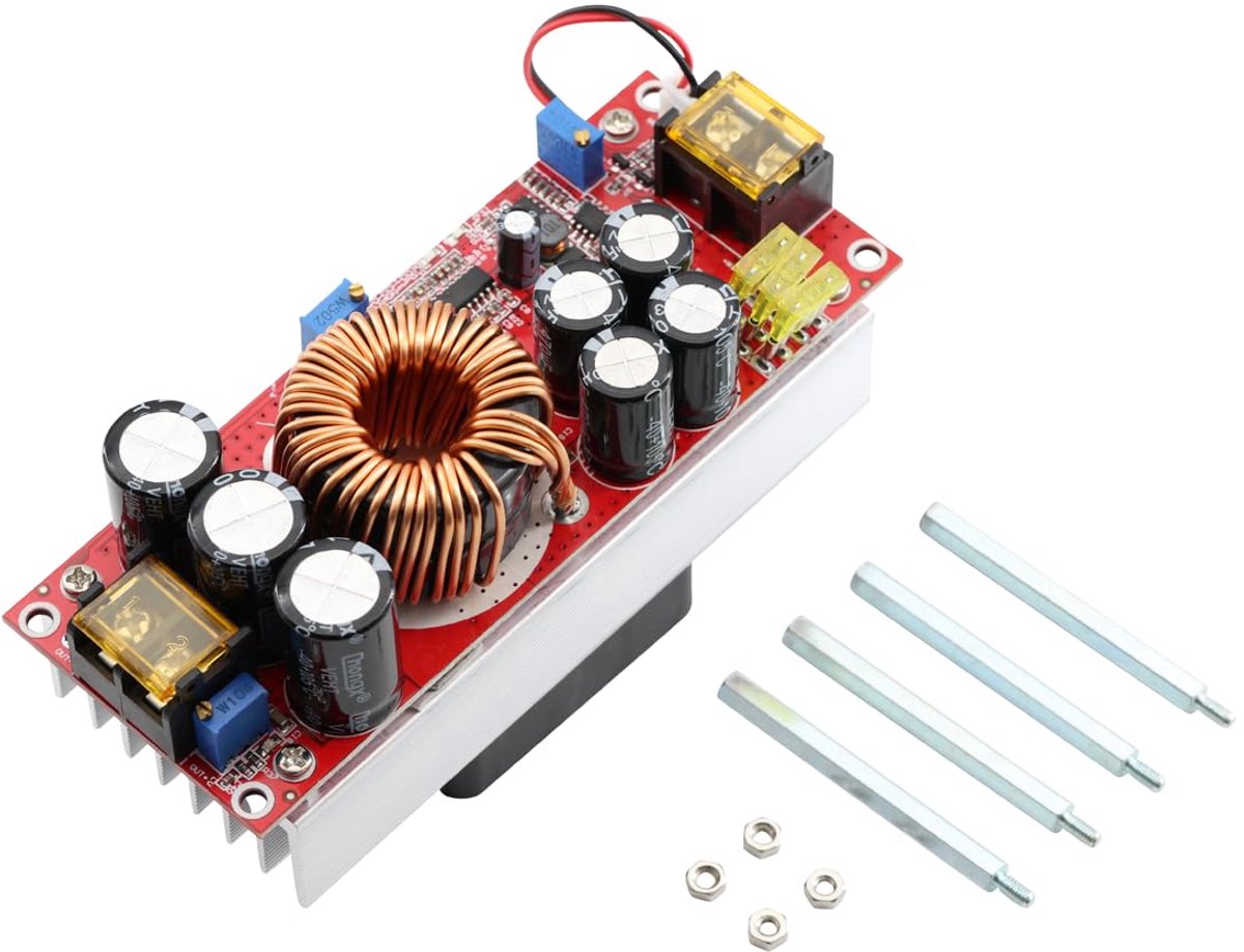1500W Step-Up Boost Converter 30A Spanningsomvormer DC-DC Boost Converter Constante Spanning en Constante Stroom - ShopVlot