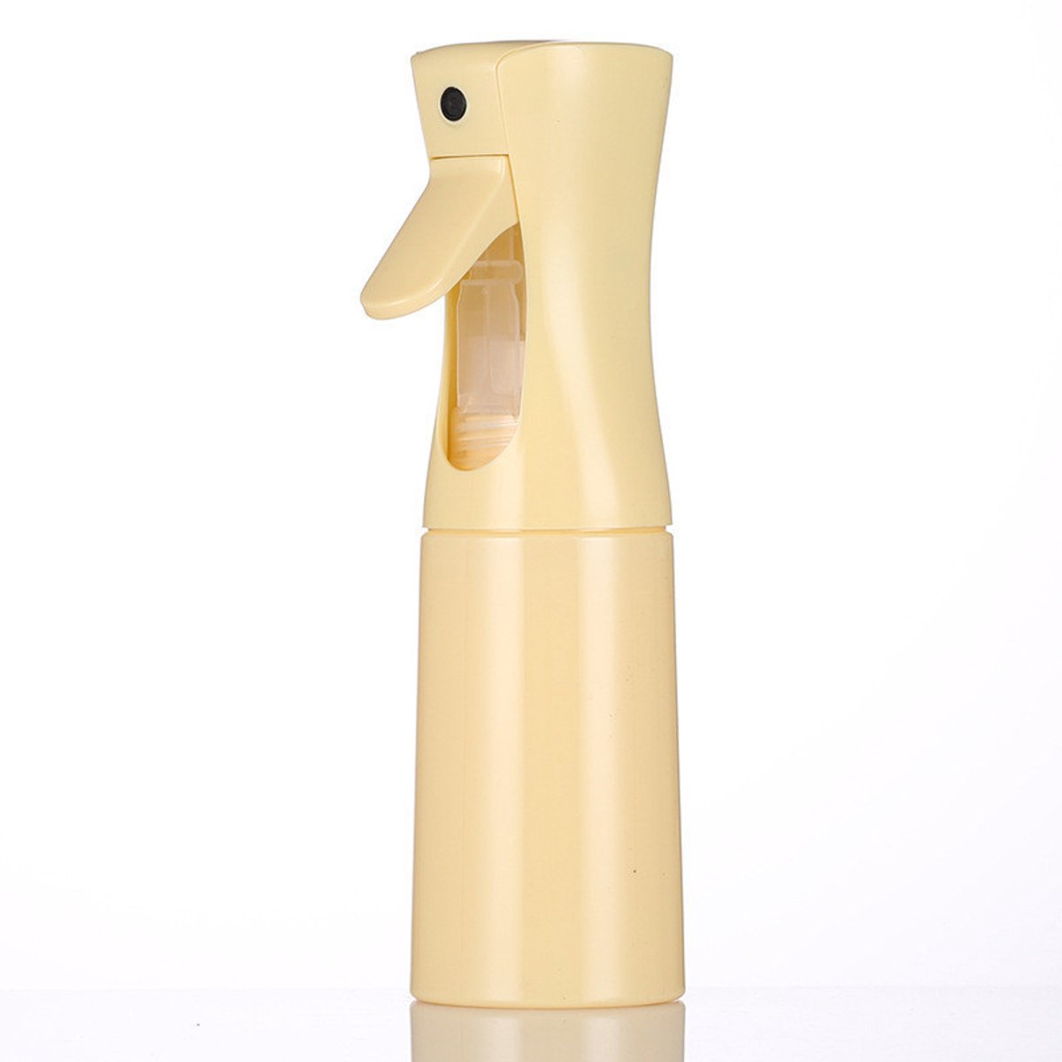 Hogedruk-spuitfles met continue nevel – Draagbaar – 200 ml – Geel – Geschikt voor kapperswerk, make-up, hydratatie, huisdierverzorging en desinfectie