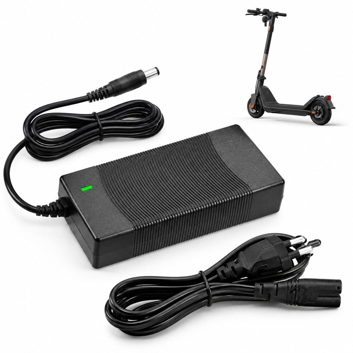 VHV - Oplader - 42 v/2a voedingsadapter - Acculader - Elektrische scooterlader - thuis