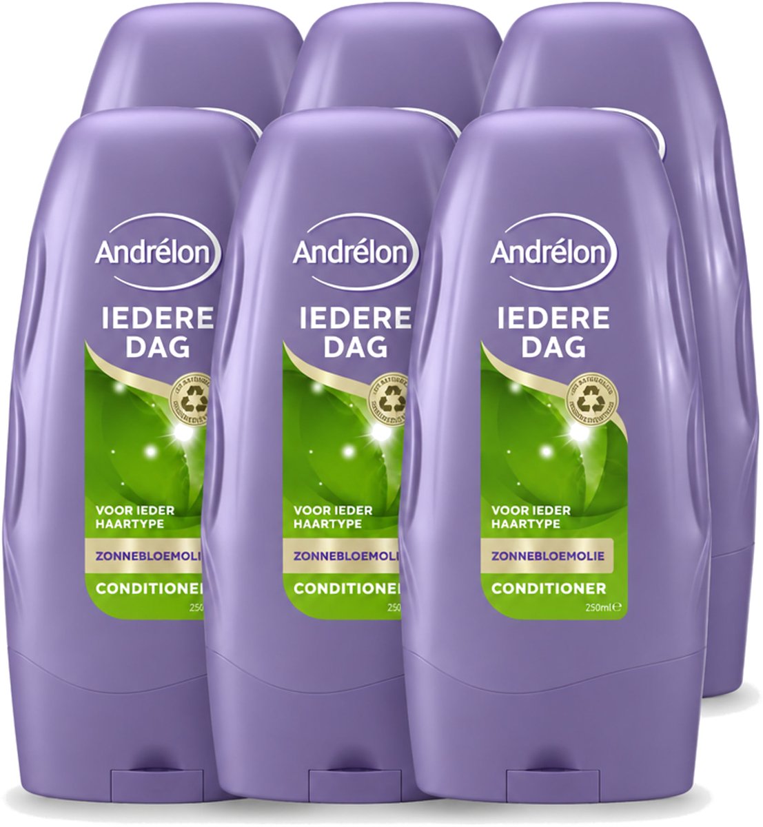 6 x Andrélon - Iedere Dag - Conditioner - Voor Dagelijks Gebruik - 250 ml - Voordeelverpakking - 6 stuks