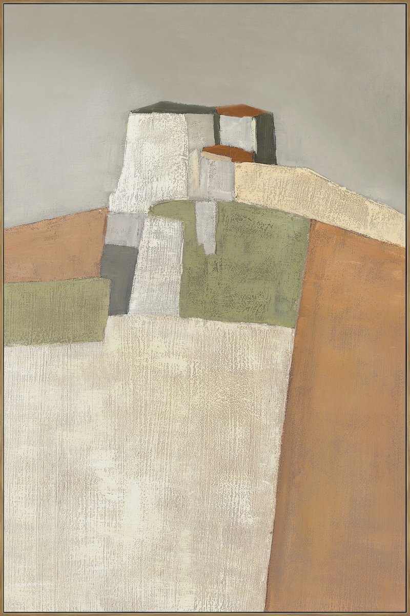 Schilderij Muted Terrains 70x105cm