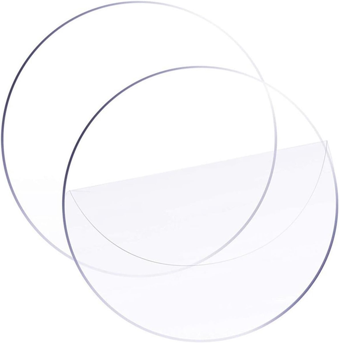 Taartstandaard van acryl, geschikt voor familiebijeenkomsten, festivals, bruiloften, verjaardagsfeestjes, enz. (15 cm)