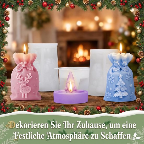 Vormen voor Kerstmis, rendier, eland — afbeelding 3
