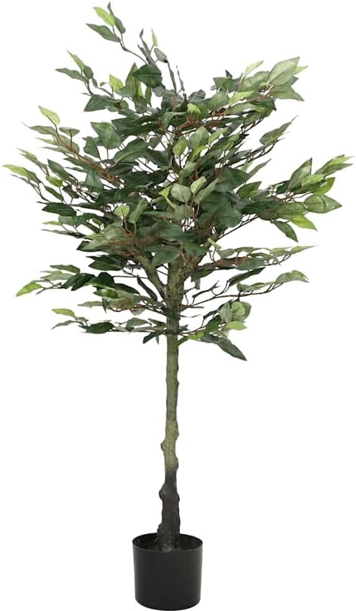 Kunstmatige Ficus, 480 bladeren, 130 cm, groen