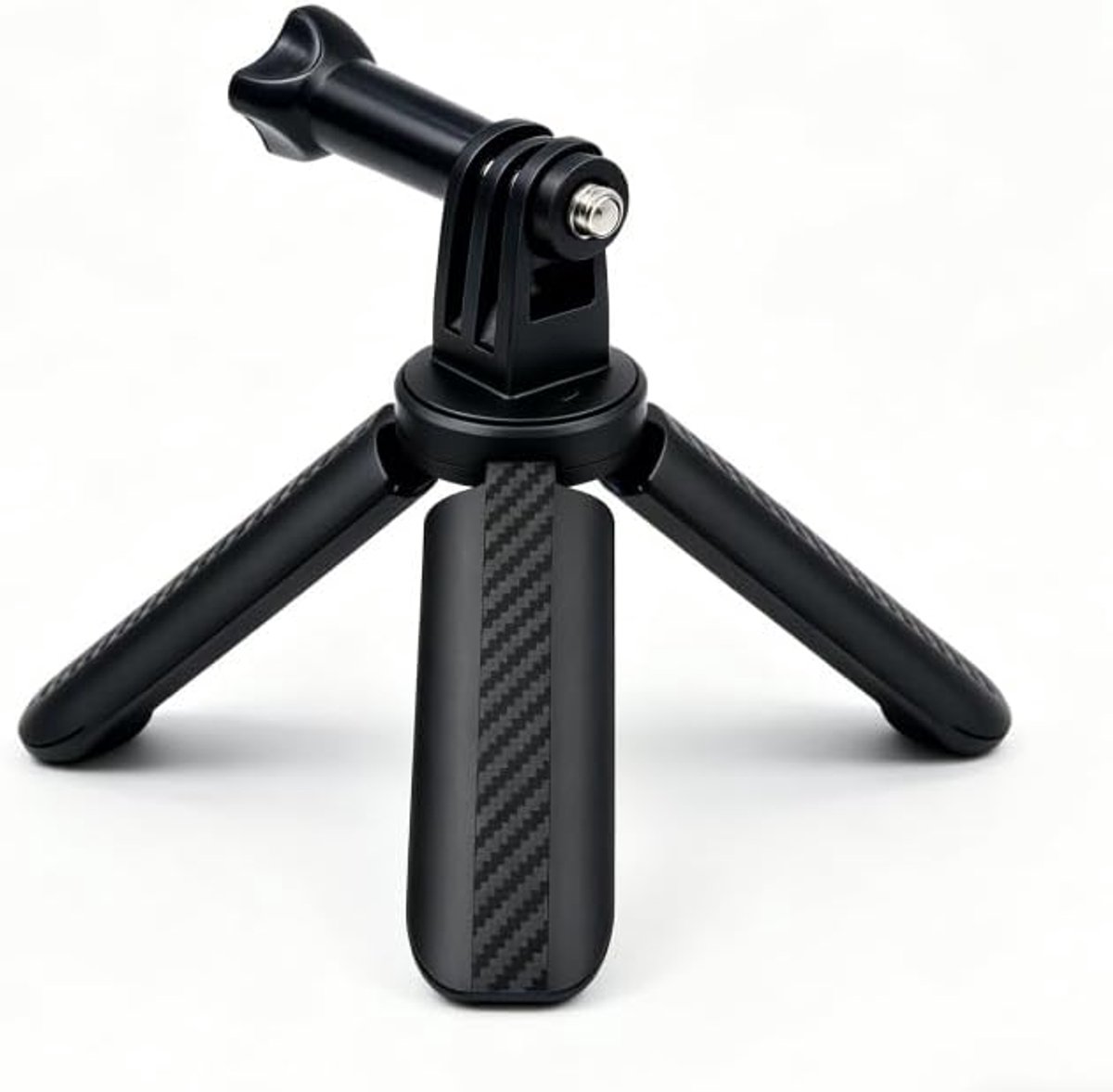 Mini-statief, tafelstatief, draagbaar, klein statief met 1/4 inch schroef, antislip handstatief voor actiecamera, zakcamera, webcam, outdoor, reizen, vlogging, fotografie