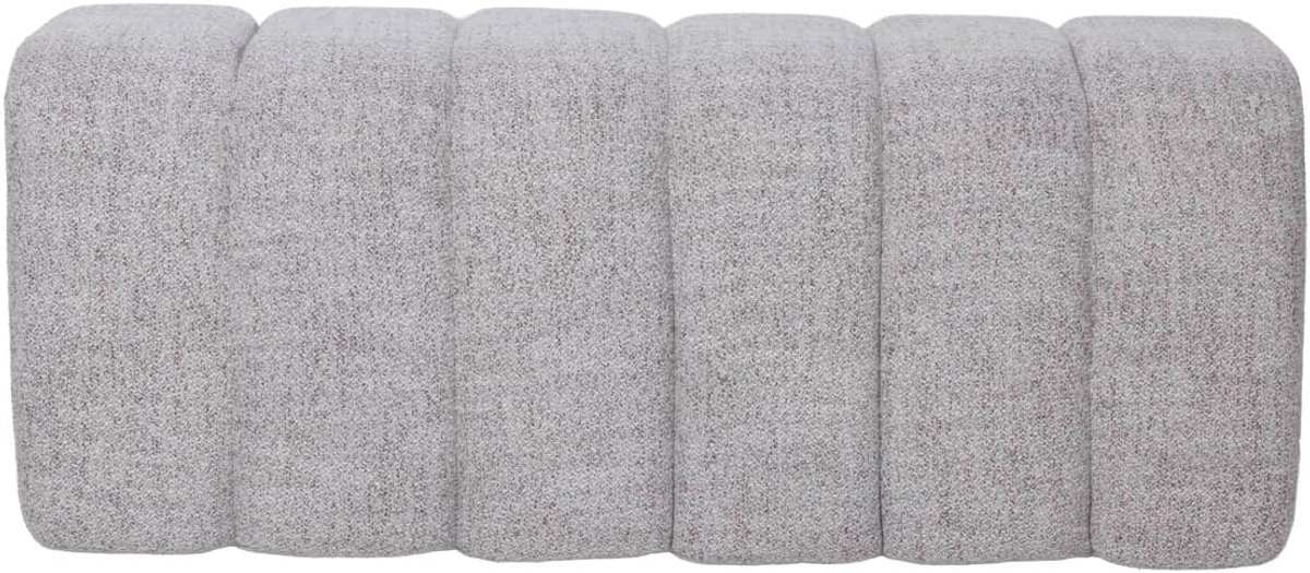 Bogense - Taupe Stof - 120x45x48cm