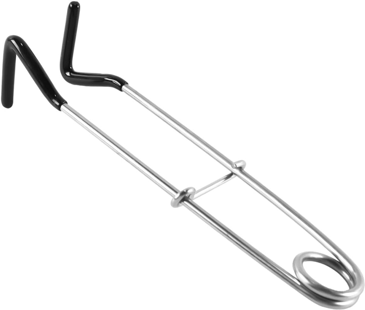 Spreider, stevige rubberen hoes, sterke elastische kracht, bekspreider, visgereedschap met clip voor vislip