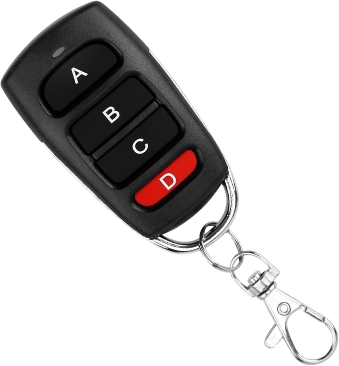 Garage deur opener 433.92MHz - afstandsbediening met sleutelhanger - duurzaam en stevig - ideaal voor garage en poorten - ShopVlot