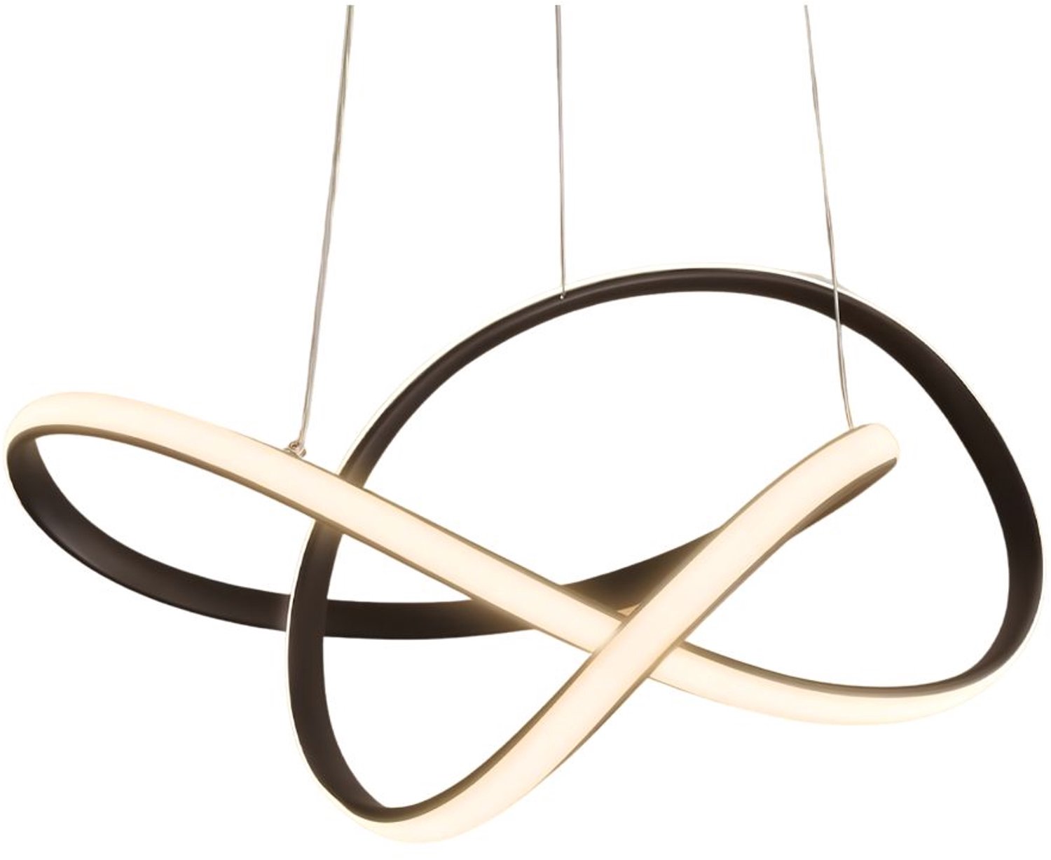 Hanglampen Eetkamer - Plafondlamp - Hanglamp - Zwart - 100cm x 50cm x 23cm