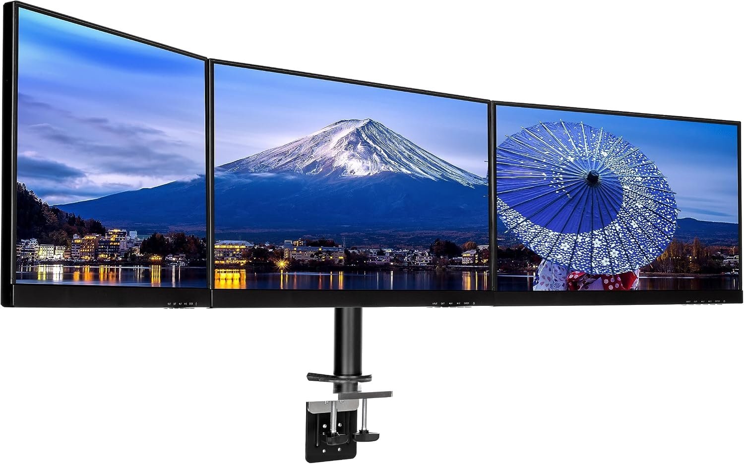 QEVA Monitorarm - Monitor Arm - Beeldschermarm - Zwart - 41cm x32cm x 13cm