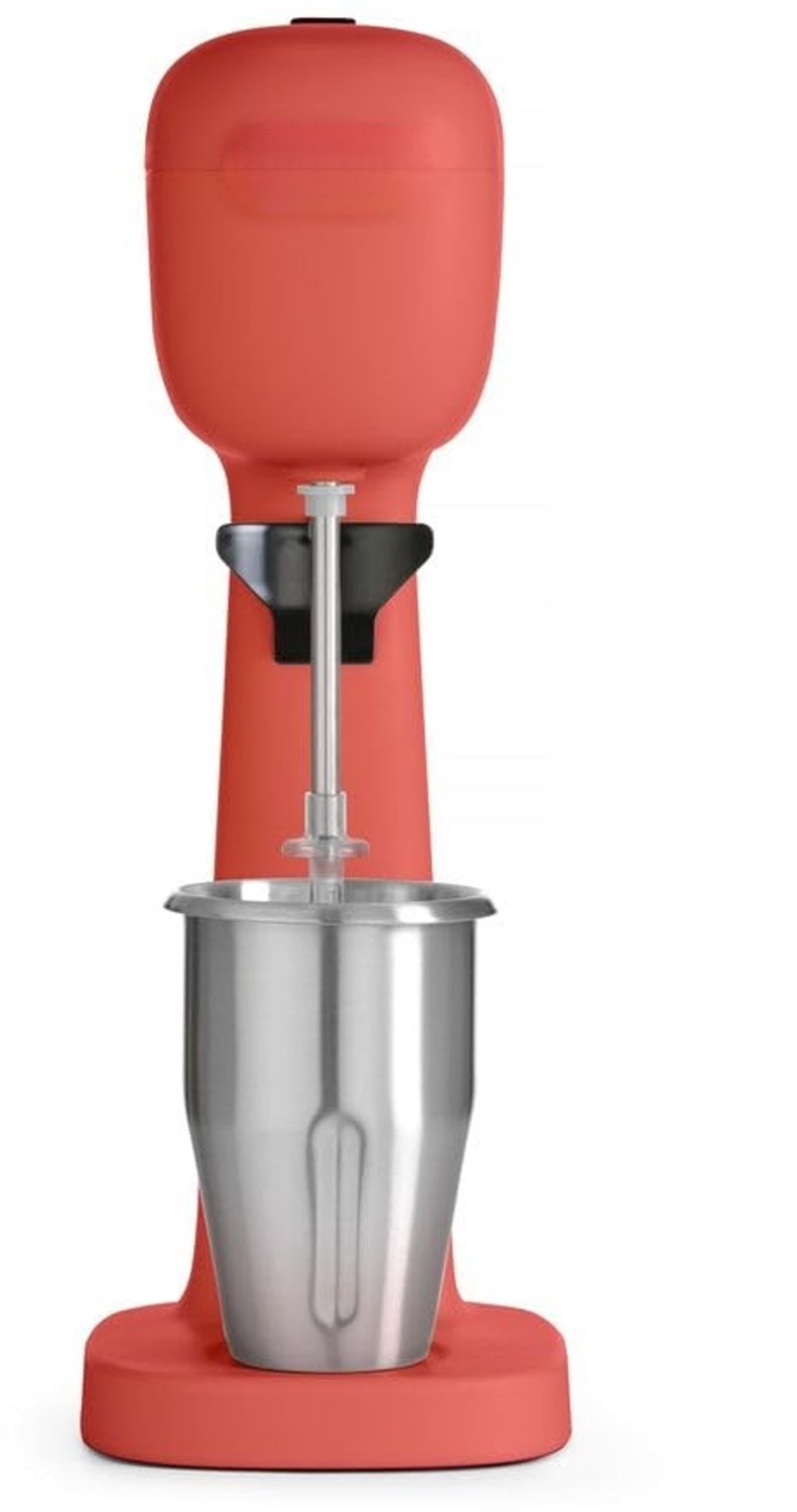 QEVA Milkshake Machine - Blender - Smoothiemaker - Rood - 21cm x 17cm x 49cm