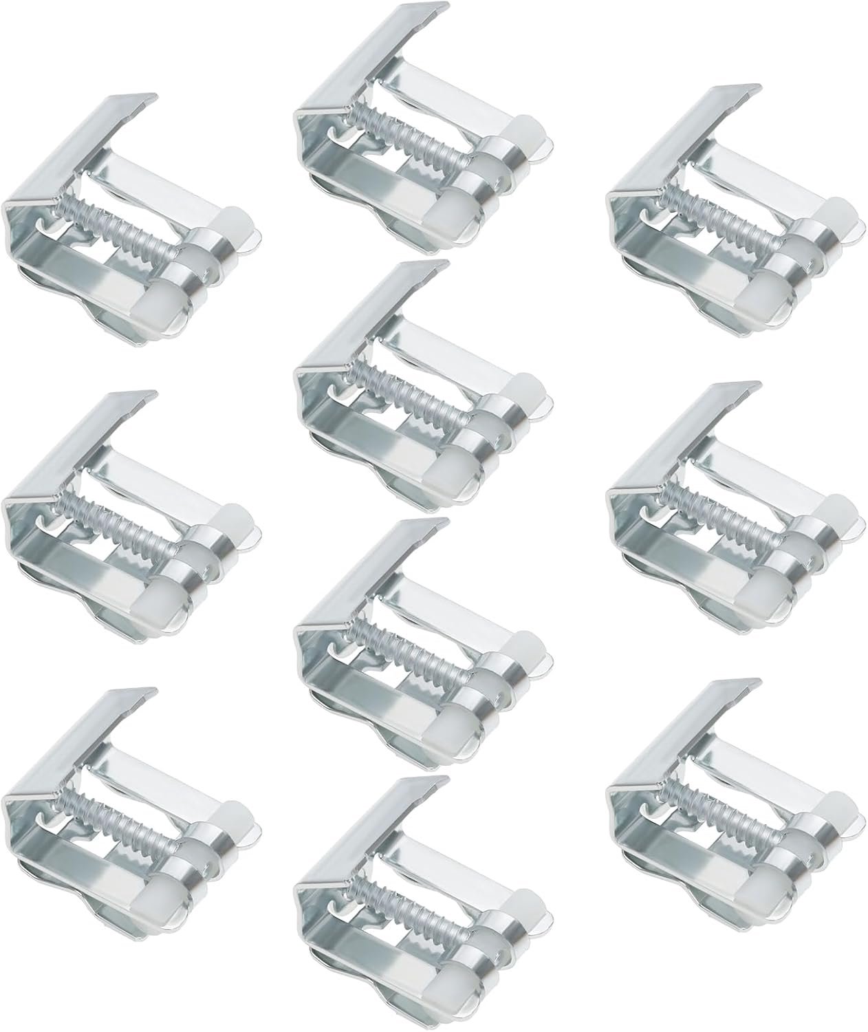 SnelShoppen - 10 Stuks Keuken Spoelbak Clips Bevestigingsclips Beugels voor Spoelbakmontage in Keuken, Wasruimte en Douchekamer, Sterk en Duurzaam