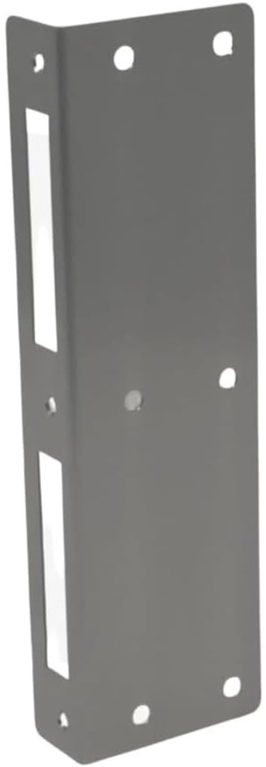 Sluitplaat voor Huisdeuren - Roestvrij staal K320 Geslepen - 200 x 25 x 60 mm - Eenvoudig te Monteren - Voor Binnengebruik
