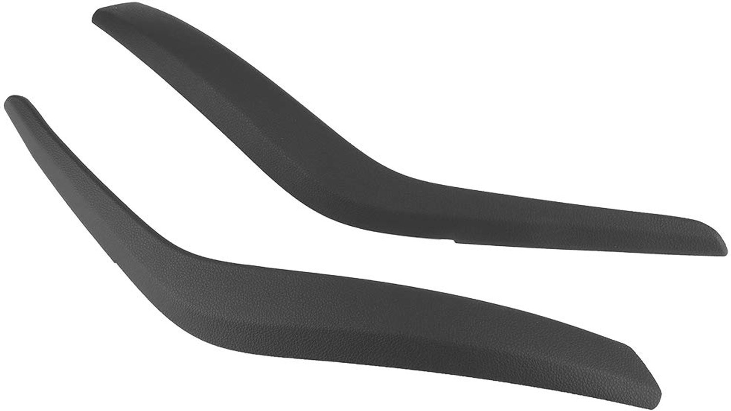 Hlyjoon Deurklink Covers OE 51412991775 51412991776 2 stks Auto Driver Side & Passenger Side Interieur Deur Pull Handvat Cover Trim Zwart Fit voor X1