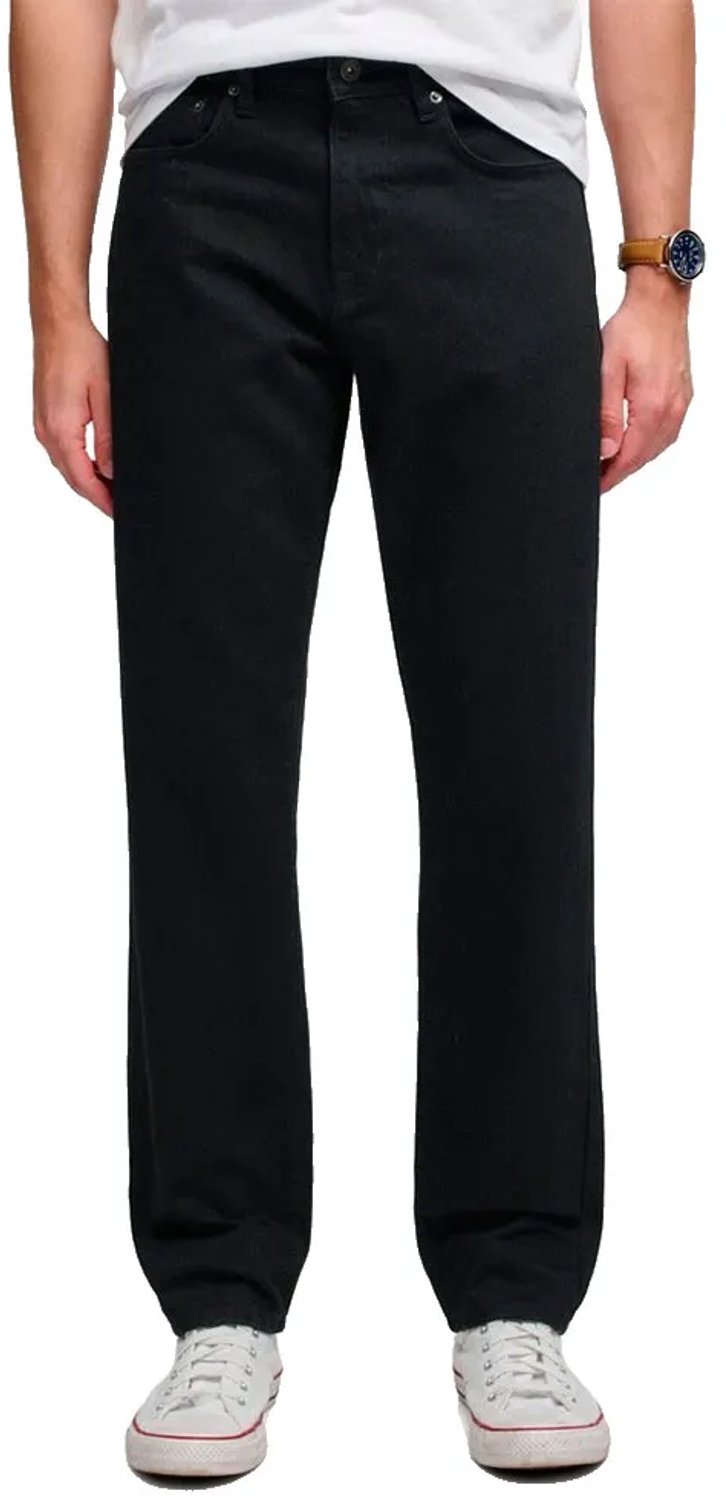 Superdry Vintage Tapered Spijkerbroek 36 32 Man Zwart