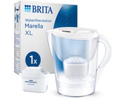 BRITA - Waterfilterkan - Marella XL - 3,5L - Wit - incl. 1 MAXTRA PRO Pure Perfomance filterpatroon